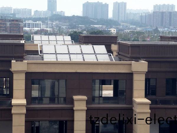 多層住宅太陽能(neng)熱水係統解決方案