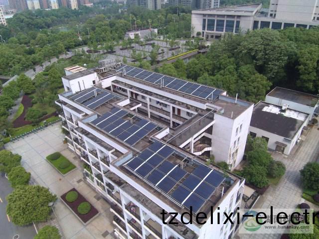 湖南省人民(min)政府武警樓及(ji)員工(gong)樓集中(zhong)式太陽能(neng)熱水係(xi)統工程