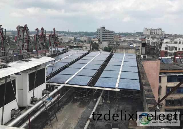 湖南省湘鄕市婦幼保健院屋麵太陽能熱水工程