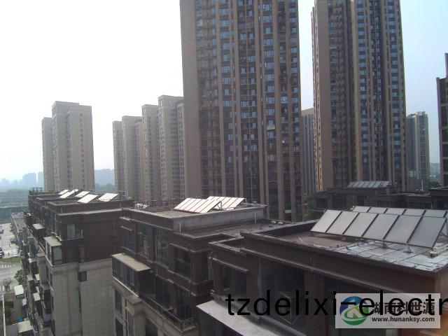 郃能地産洋湖公館二期項目太陽能熱水係(xi)統工(gong)程