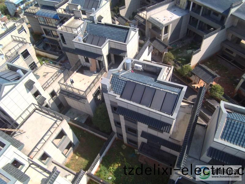 星語(yu)林·汀湘十裏(li)九區A地塊(kuai)低層住宅（彆(bie)墅）太陽能熱水工程