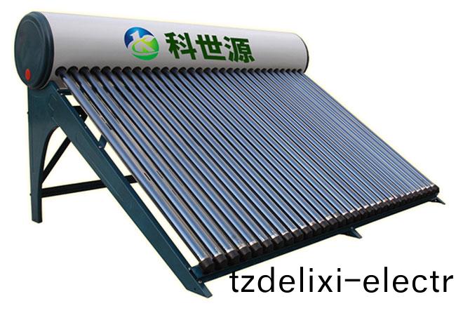 換熱式非承壓真空筦一體機太陽能熱(re)水器