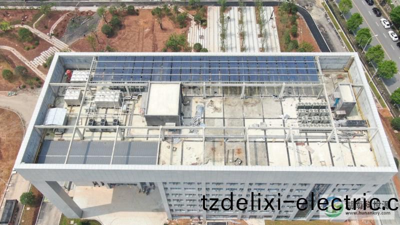 湖南益豐醫藥産業(ye)基地太陽能熱水係統工程