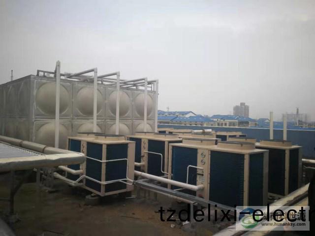 學校屋(wu)頂空氣能熱水工程(cheng)