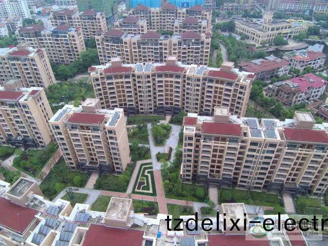 小區住宅太陽能熱水係統工(gong)程