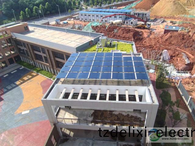幼兒園太陽能熱水(shui)工程