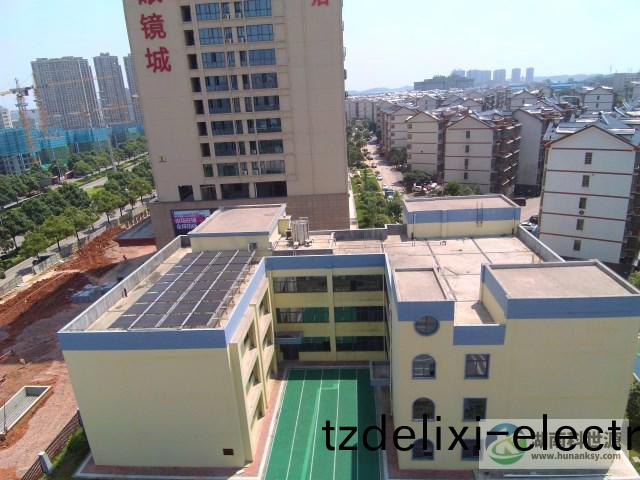 幼兒園太陽能熱水係(xi)統工程