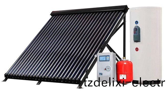 分體承壓強製循環式太陽能熱水係統