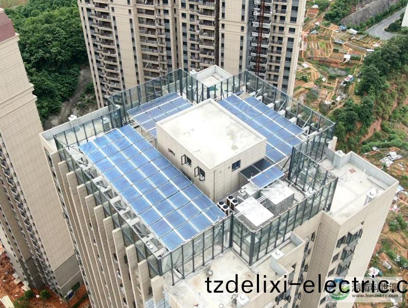 太陽能熱水係統(tong)工程