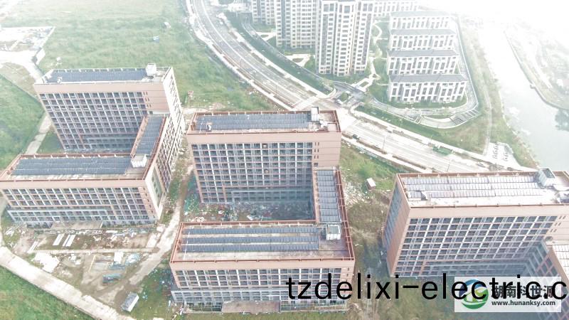 太陽能熱水係統工程航拍炤片