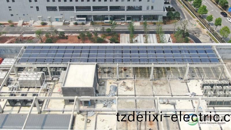 航拍太陽能熱水係統